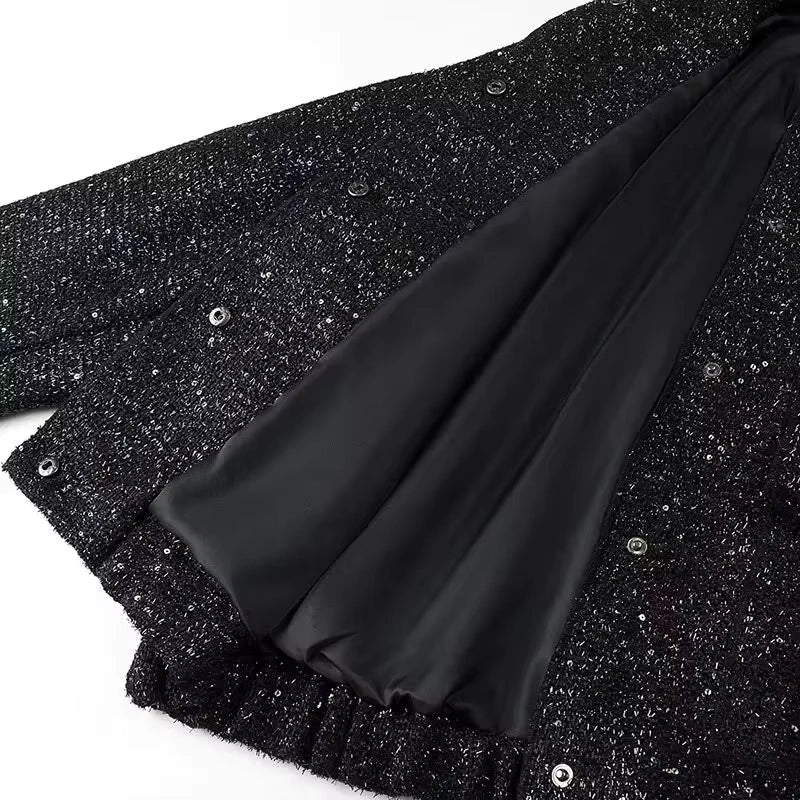 Shiny Sequin Jacket