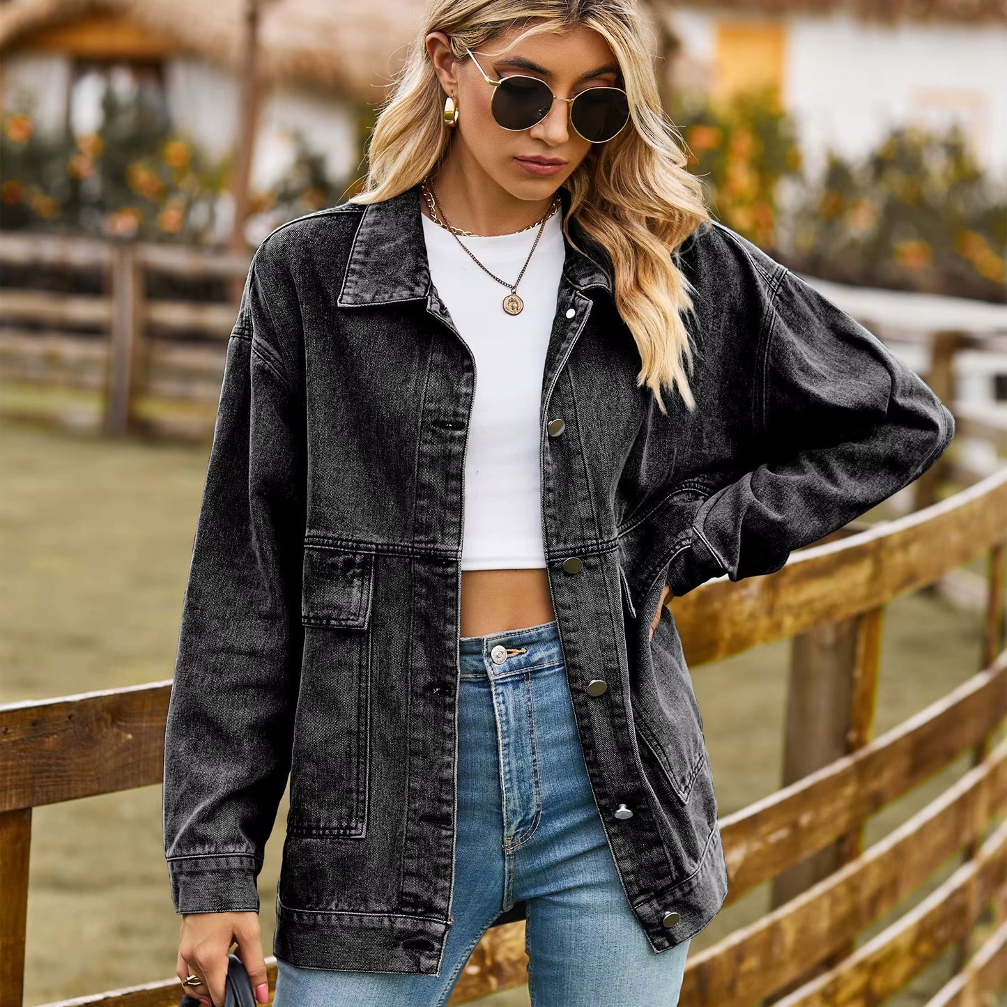 Women's Vintage Denim Jacket