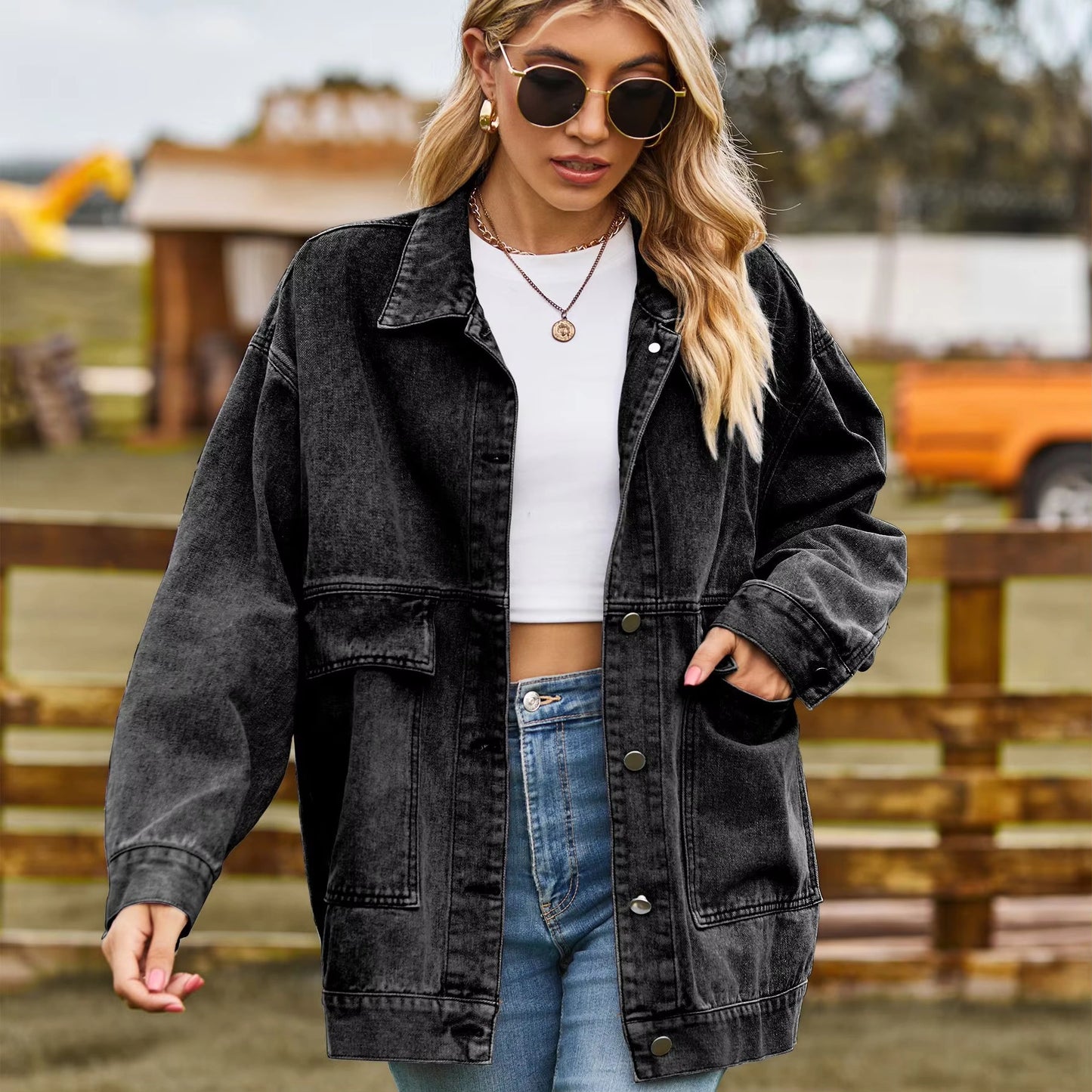 Women's Vintage Denim Jacket