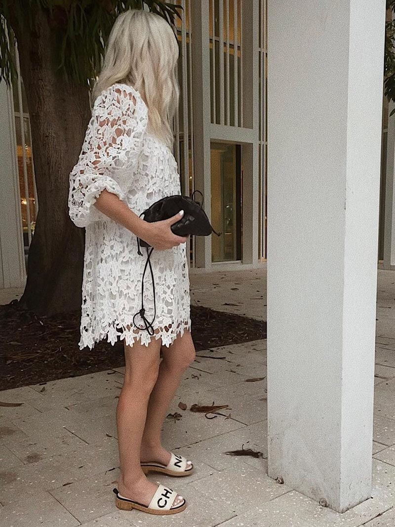 Emma – Elegant Mini Woven Clutch with Shoulder Strap