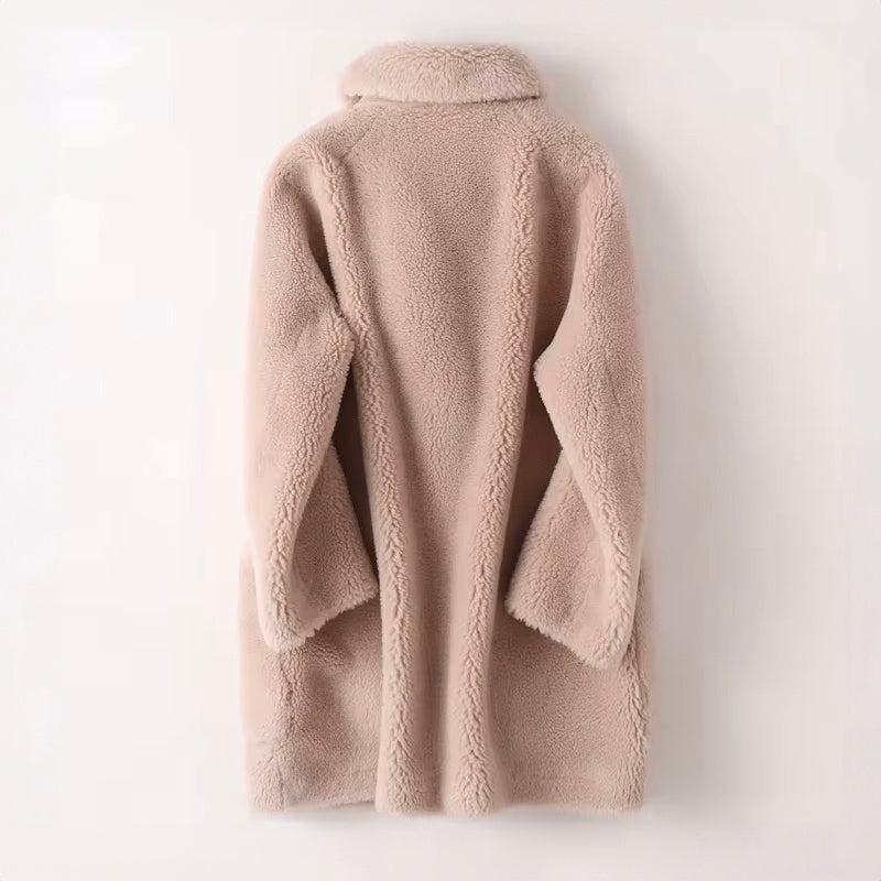 Sophie Soft and Elegant Shearling Coat