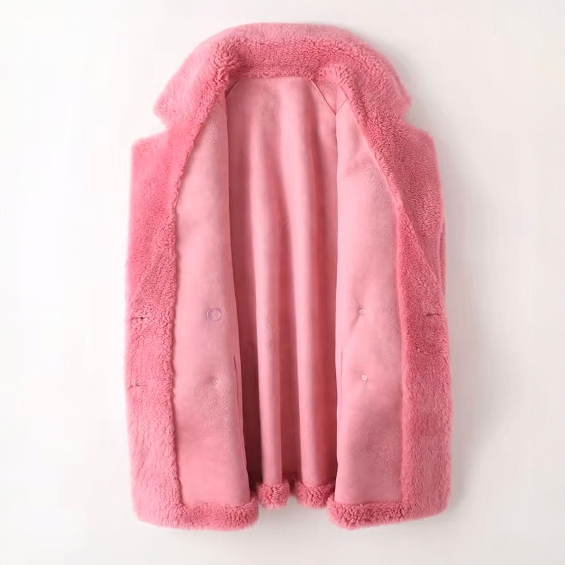 Sophie Soft and Elegant Shearling Coat
