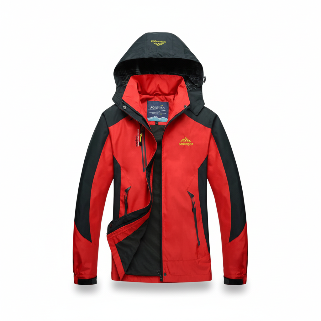 Sophie – Veste imperméable à capuche pour aventures extrêmes