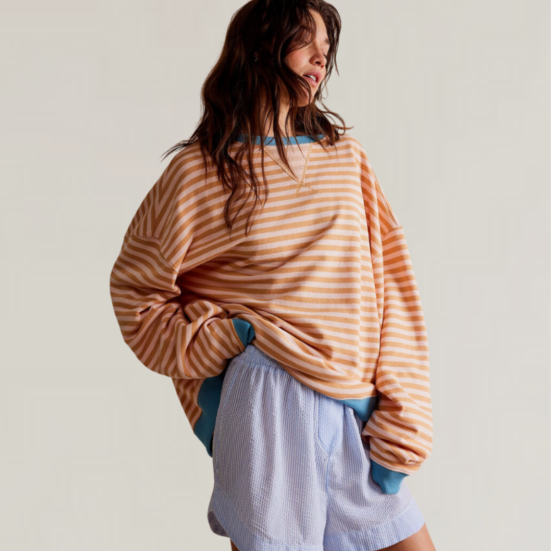 Zoé – Soft and elegant striped sweater