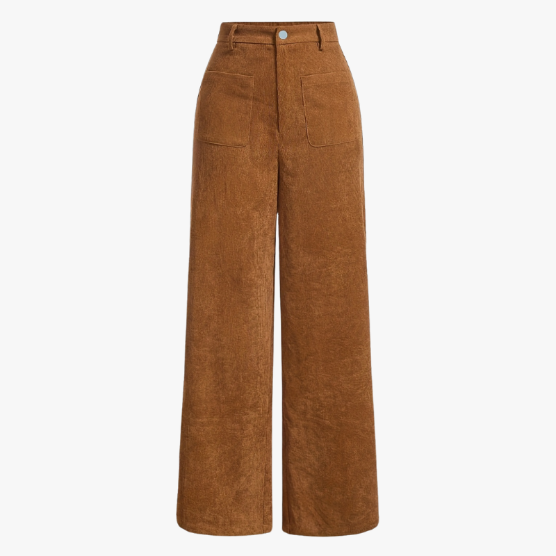 Wide leg pants for women - Elegant fluid cut