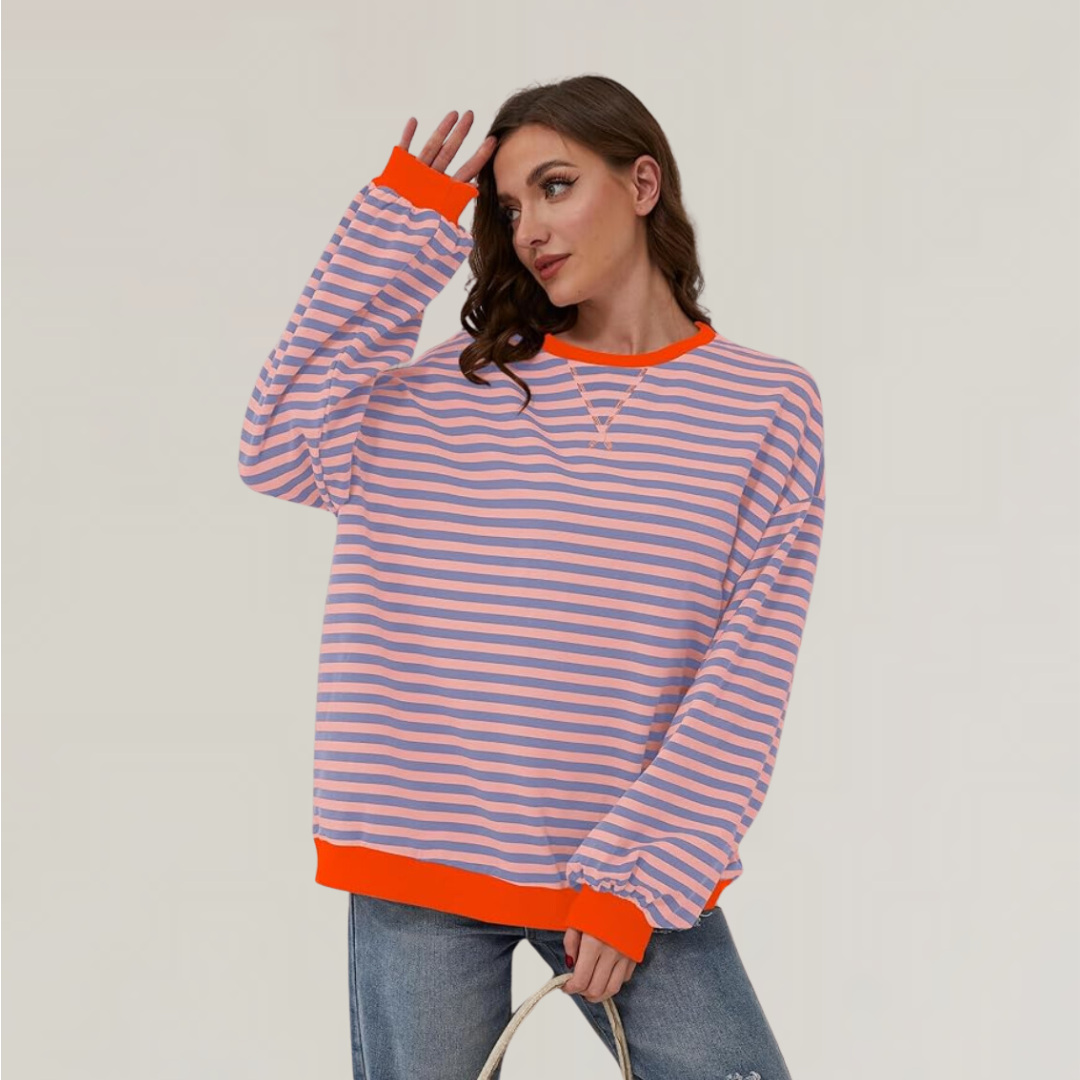 Zoé – Soft and elegant striped sweater