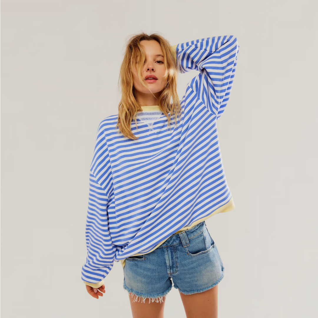Zoé – Soft and elegant striped sweater