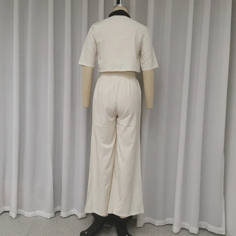 trendy two-piece set