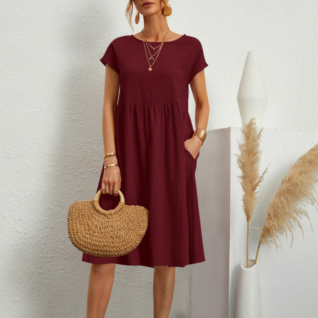 Emma – Long soft and breathable summer cotton dress