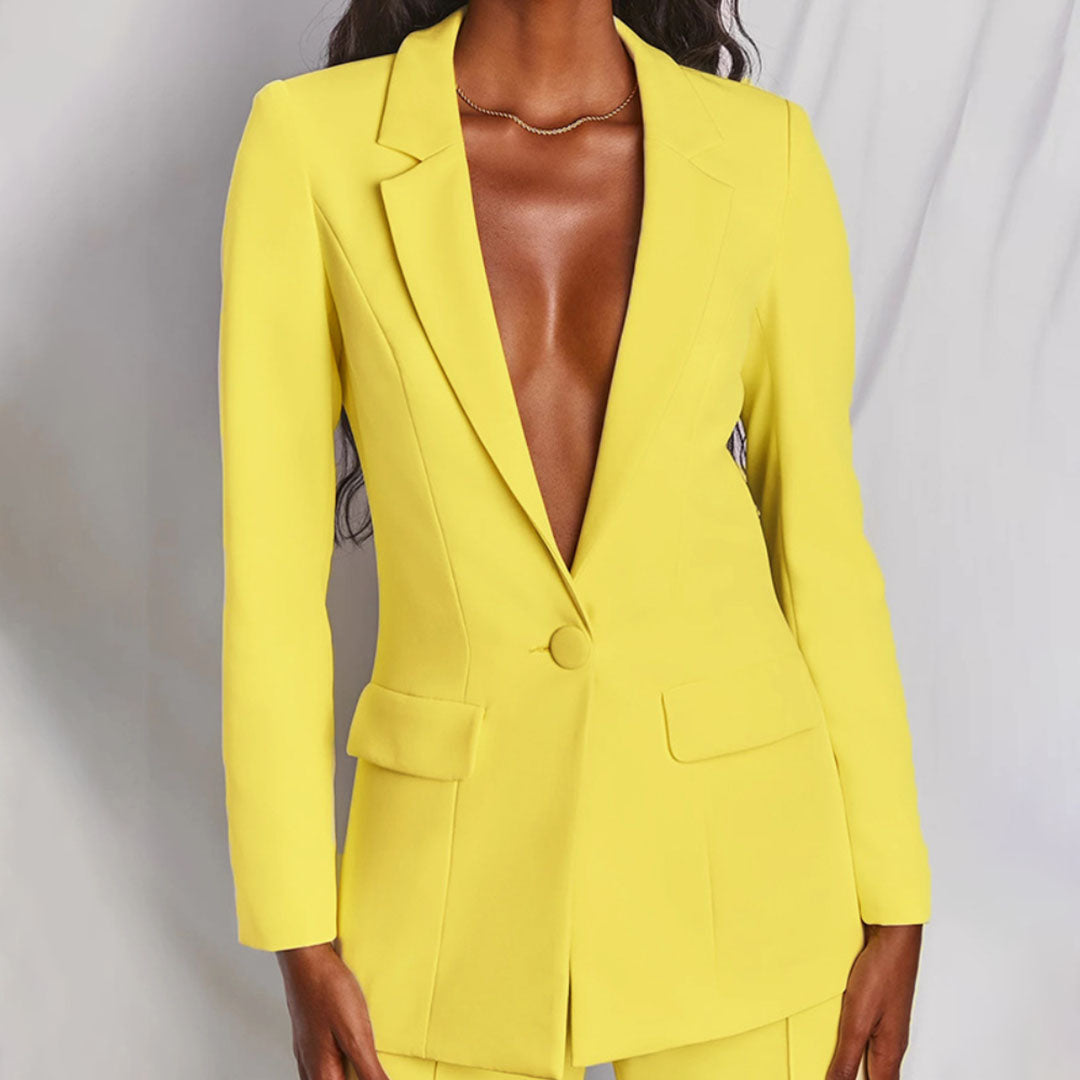 Léa Elegant Blazer in Premium Fabric