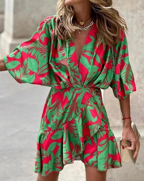 Léa – Long bohemian dress, fluid and light