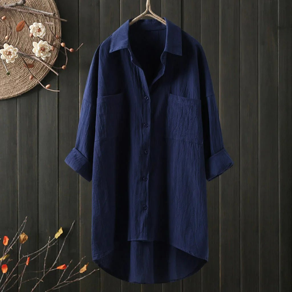 Women's Shirt – Long Sleeves Chest Pockets