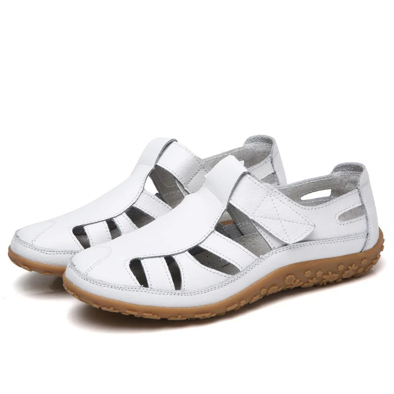 Sophie – Elegant orthopedic non-slip sandals in breathable leather