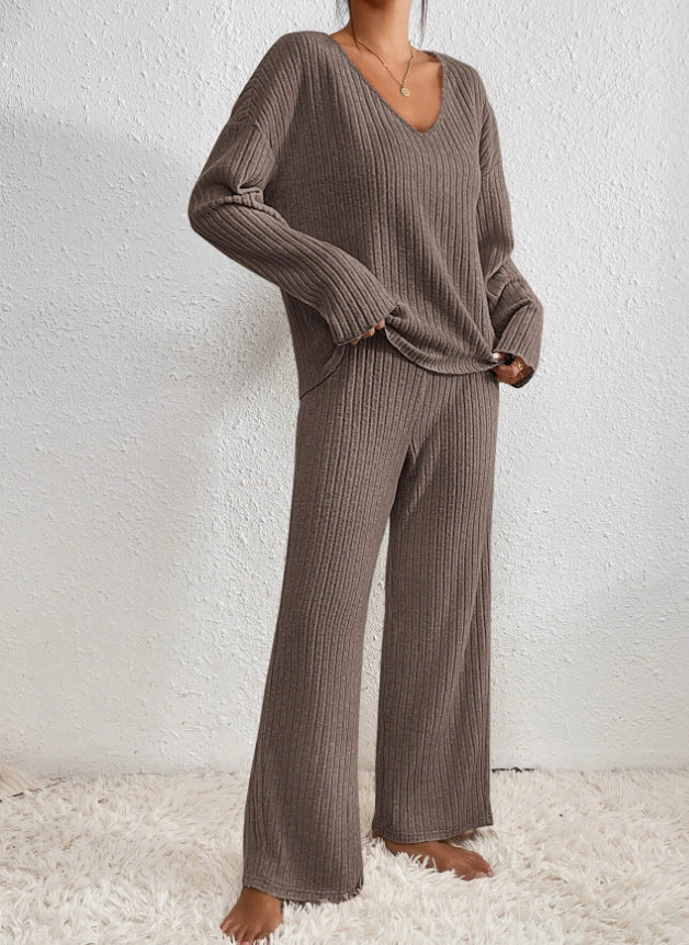 Sophie – Elegant and comfortable ribbed knit set