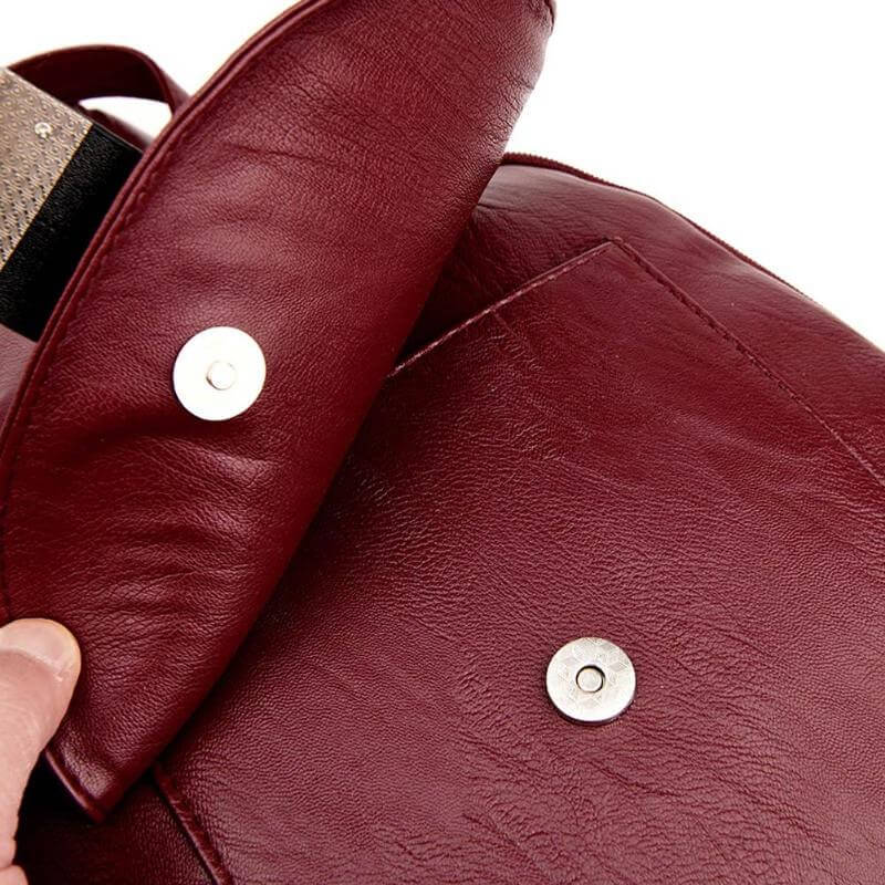 Elegant and Soft Leather Backpack