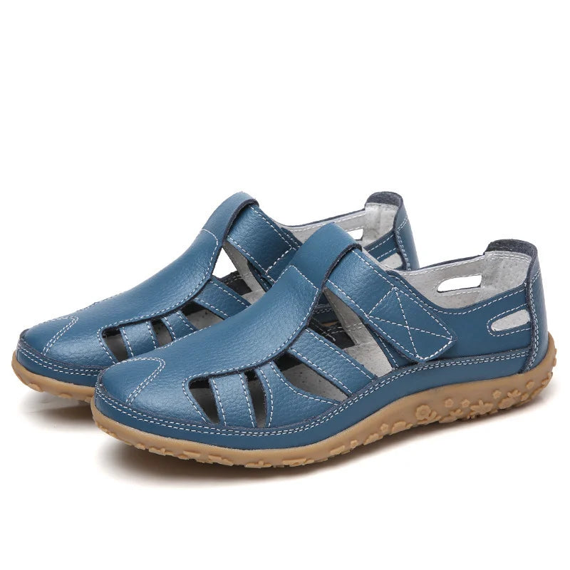 Sophie – Elegant orthopedic non-slip sandals in breathable leather