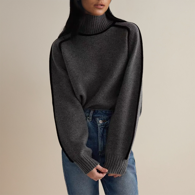 Emma – Soft and elegant turtleneck sweater