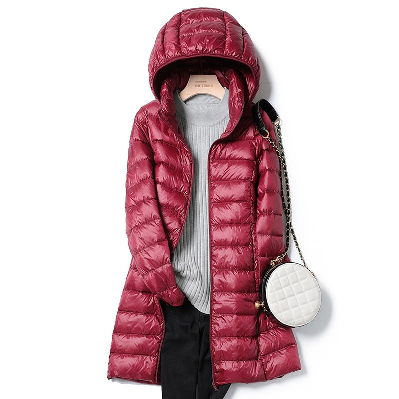 Olga – Ultralight and Comfortable Winter Down Jacket for Women