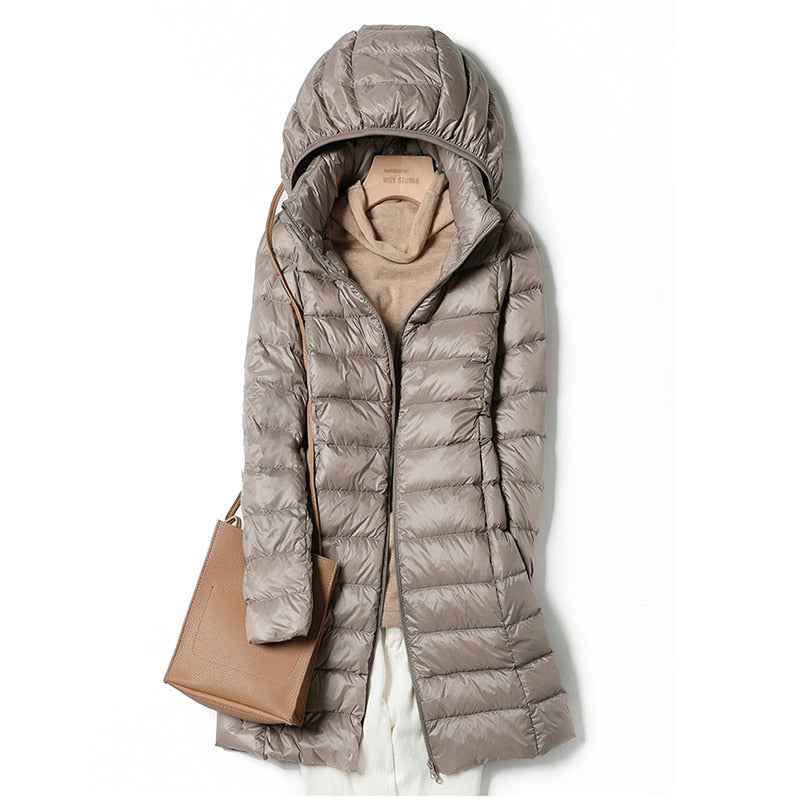 Olga – Ultralight and Comfortable Winter Down Jacket for Women