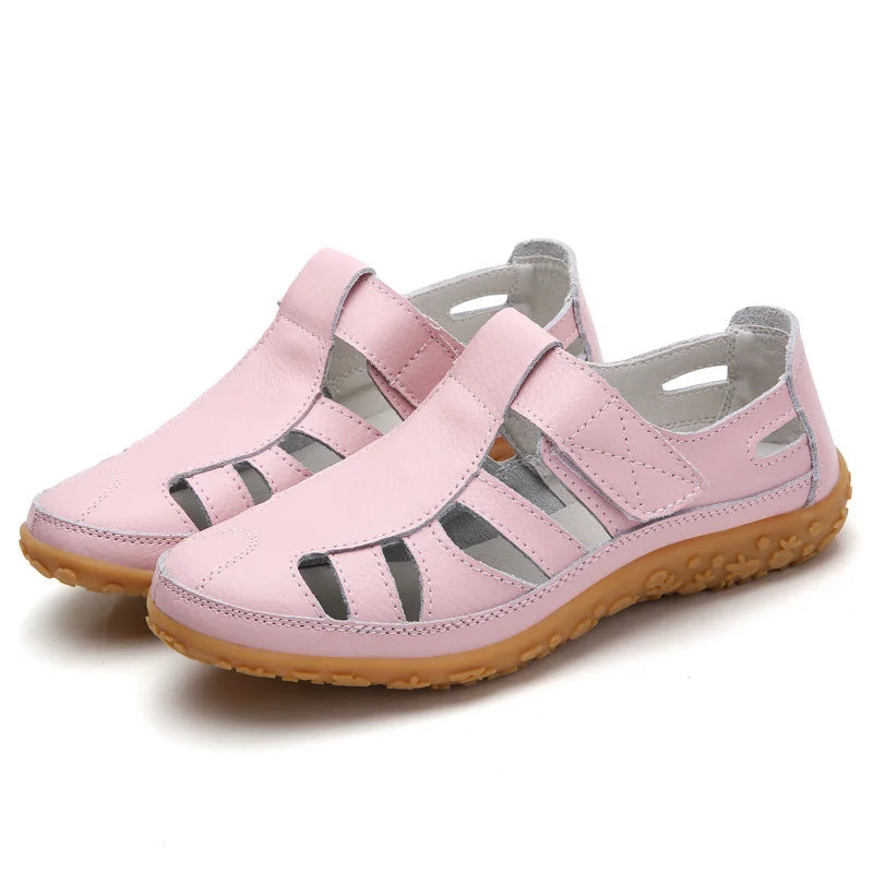 Sophie – Elegant orthopedic non-slip sandals in breathable leather