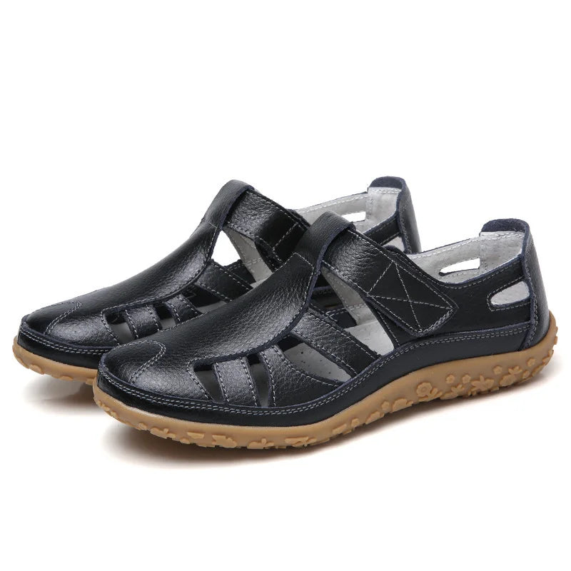Sophie – Elegant orthopedic non-slip sandals in breathable leather