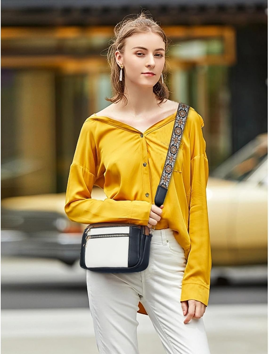 Sophie – Elegant Refined Leather Shoulder Bag