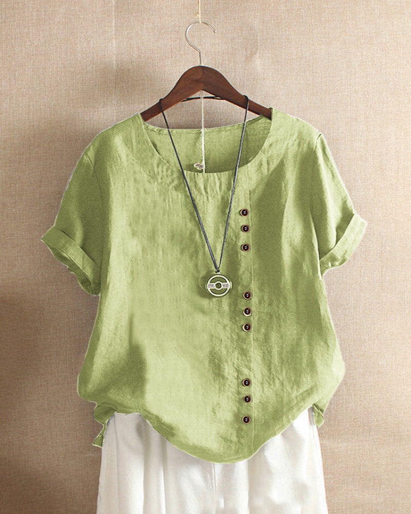 Emma Soft and Breathable Cotton Blouse