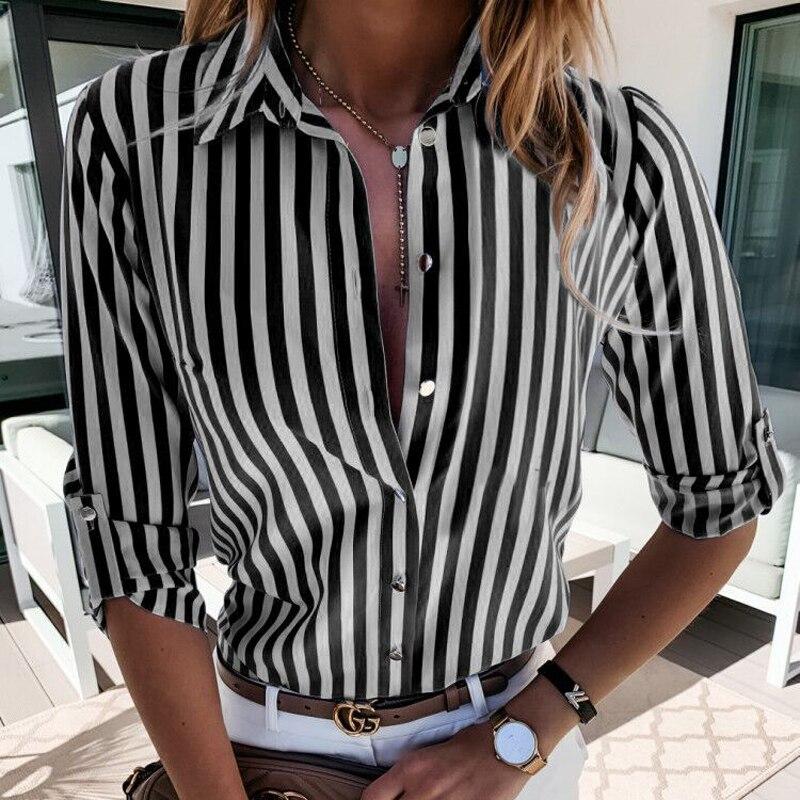 Women's Shirt - Roll-Up Long Sleeves