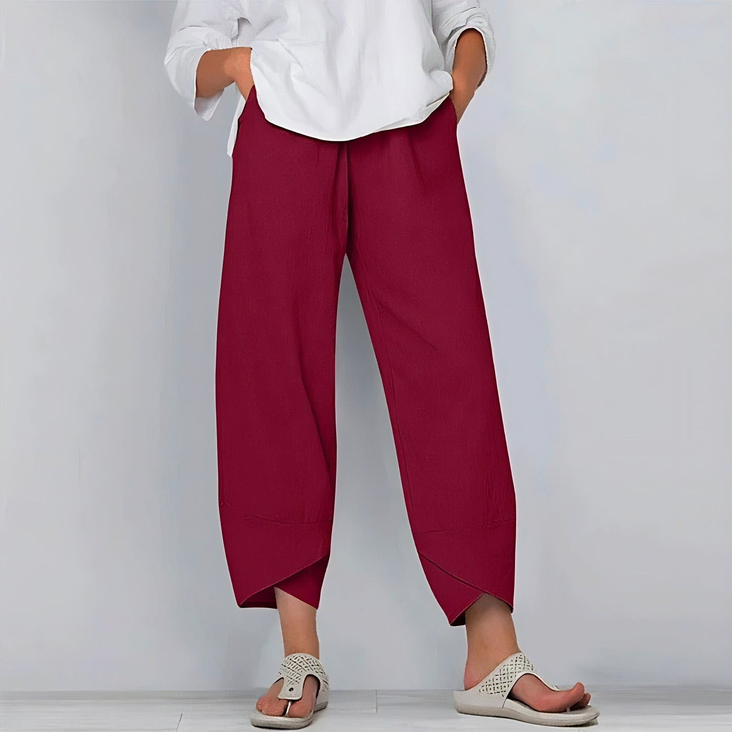 Léa – Pantalon en Lin Doux et Respirant
