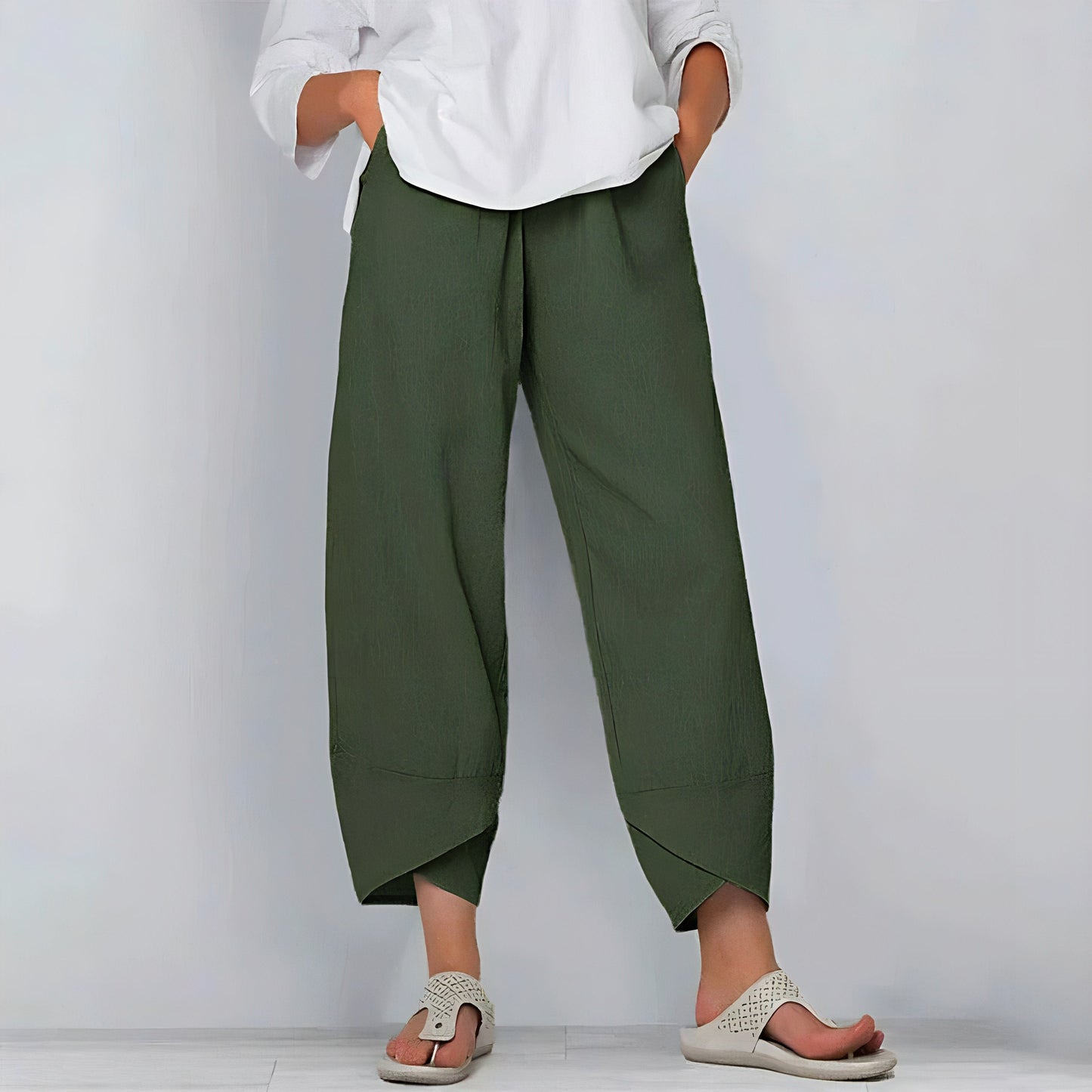 Léa – Pantalon en Lin Doux et Respirant