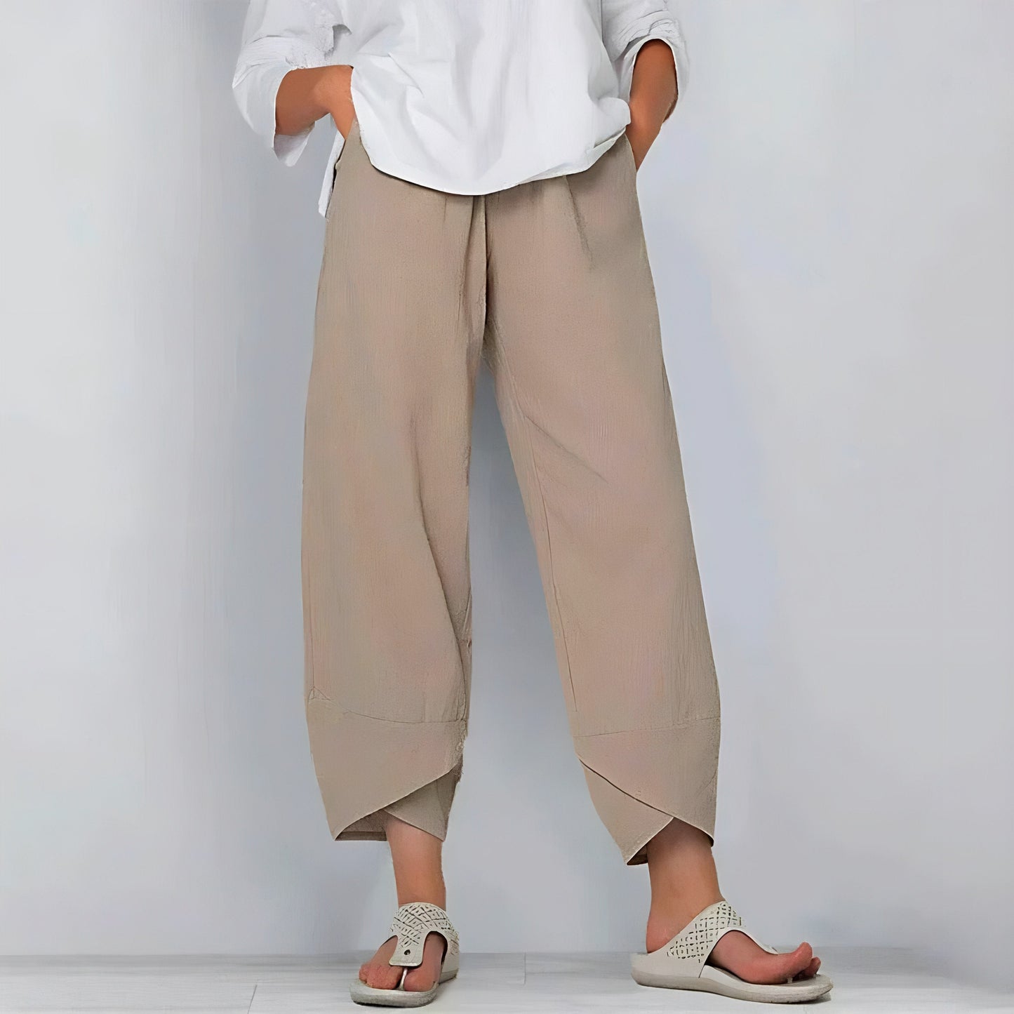 Léa – Pantalon en Lin Doux et Respirant
