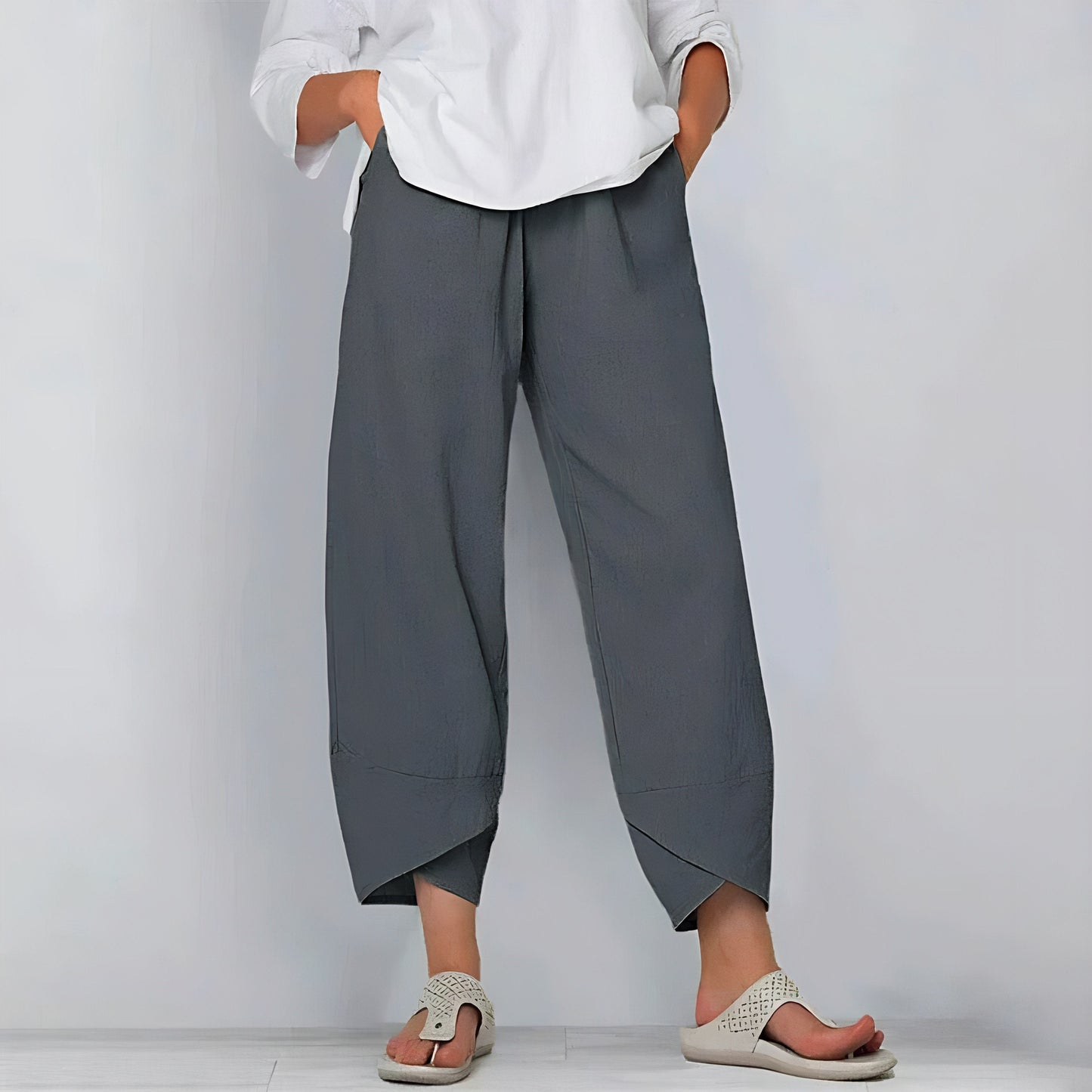 Léa – Pantalon en Lin Doux et Respirant