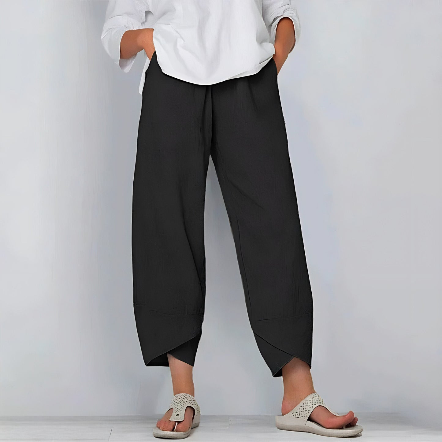 Léa – Pantalon en Lin Doux et Respirant