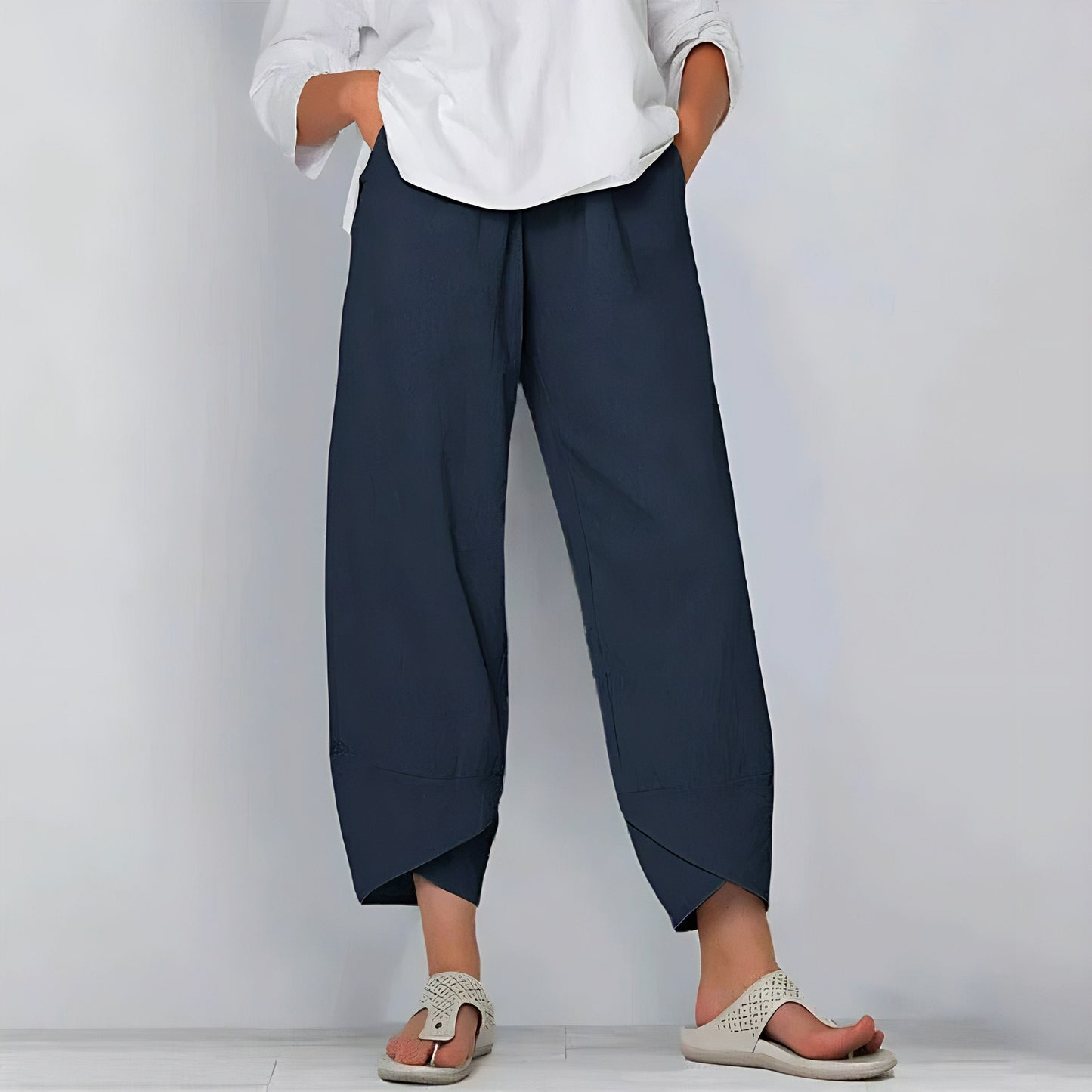 Léa – Pantalon en Lin Doux et Respirant