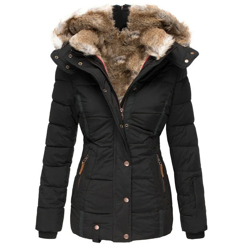 Chloé – Warm and elegant parka lined with faux fur
