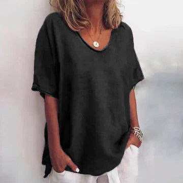 Léa soft and elegant summer blouse