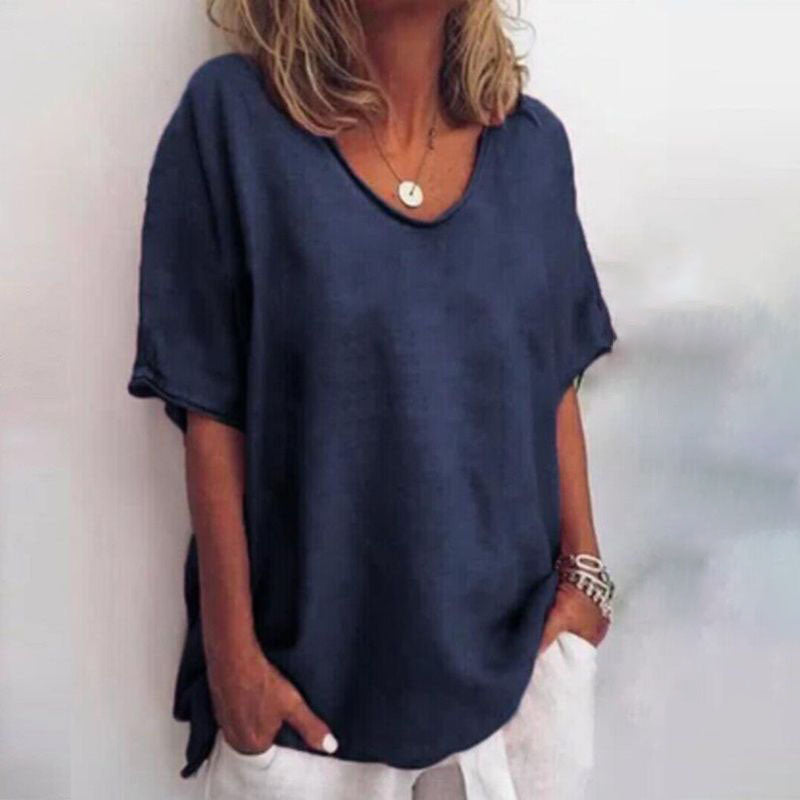 Léa soft and elegant summer blouse