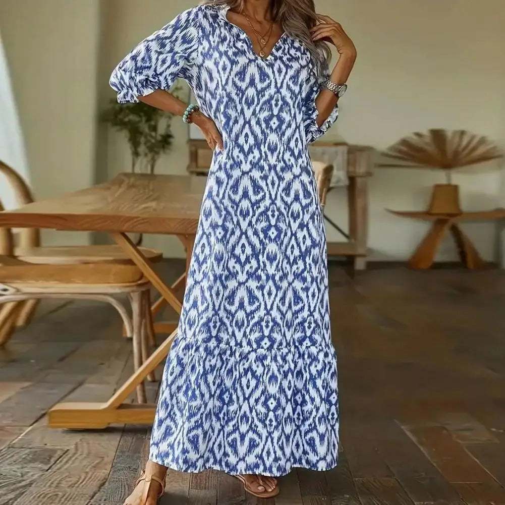 Léa Élégante & Aérienne Robe Longue