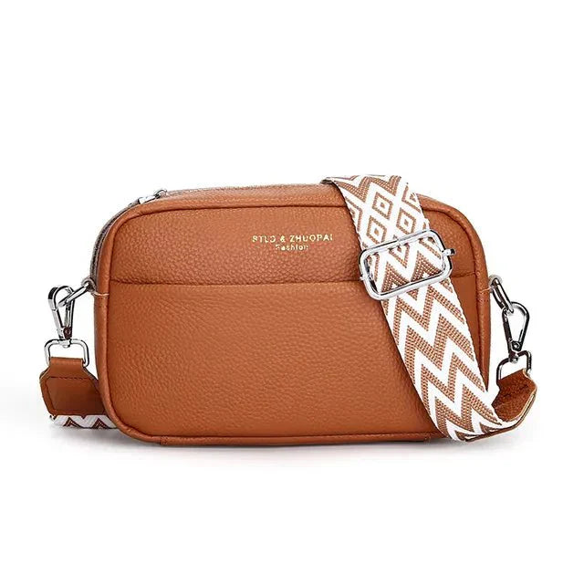 Clara elegant leather shoulder bag