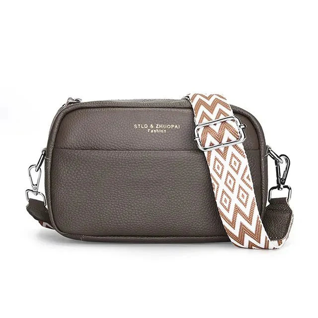 Clara elegant leather shoulder bag