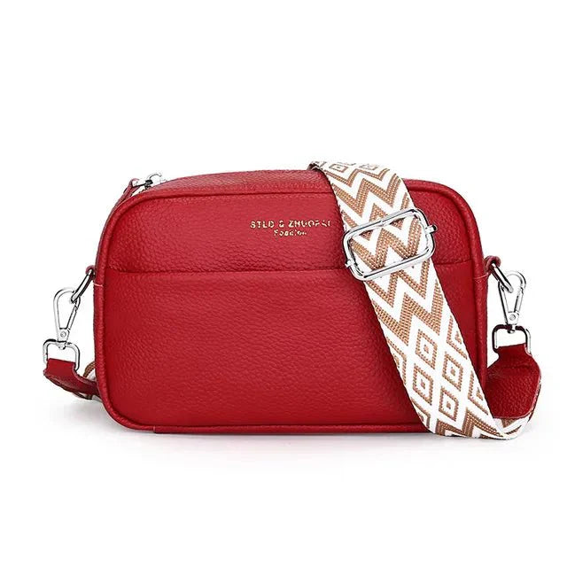 Clara elegant leather shoulder bag