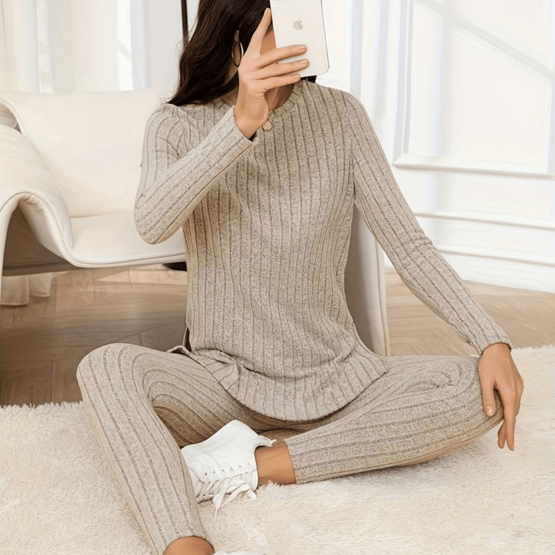 Emma Elegant lounge set in soft cotton