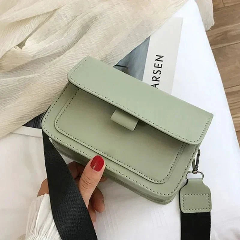 Sophie Elegant Leather Flap Bag