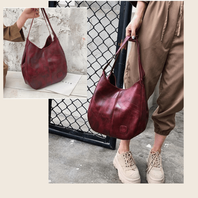 Emma Elegant Leather Shoulder Bag
