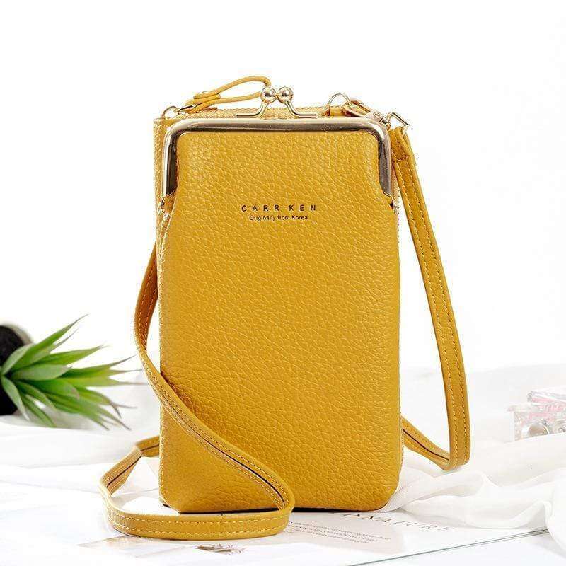 Léna Elegant Mini Phone Bag in Vegan Leather