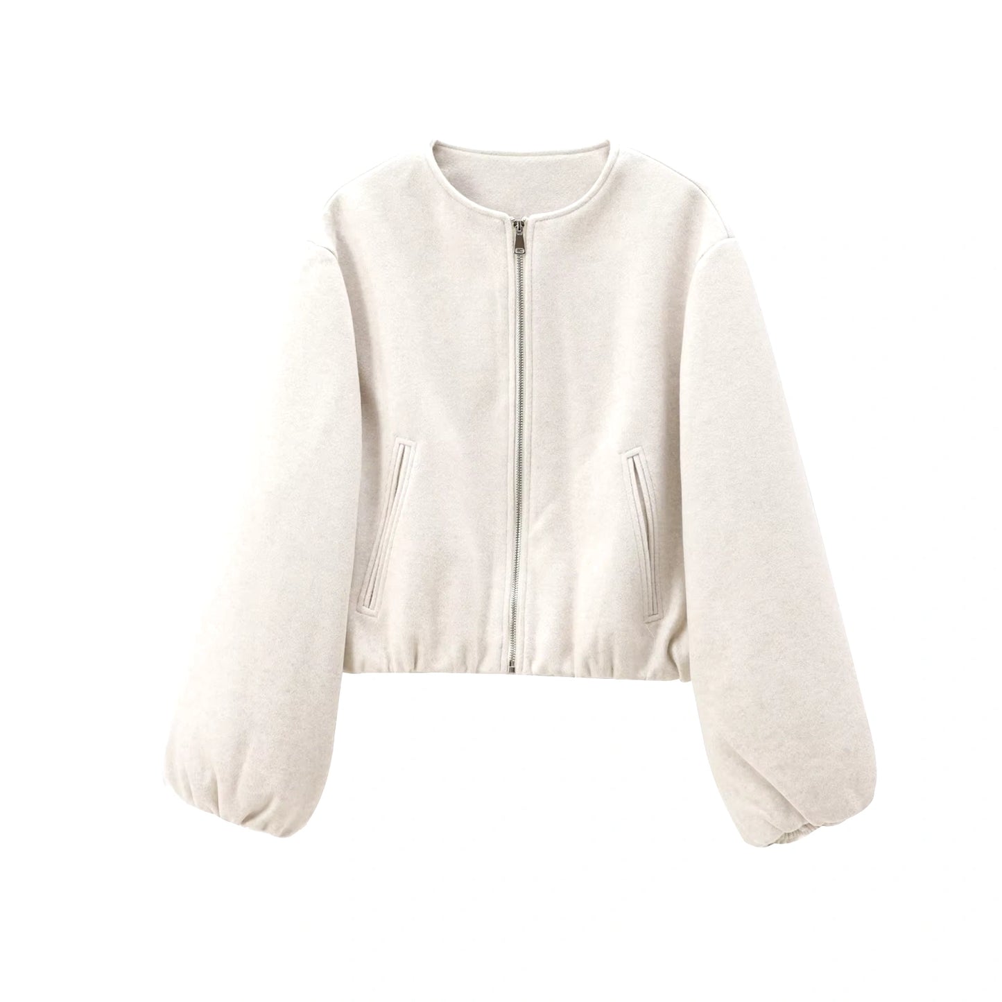 Short Soft Tweed Jacket for Women