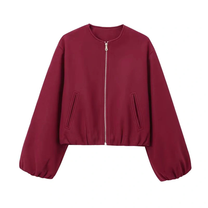 Short Soft Tweed Jacket for Women