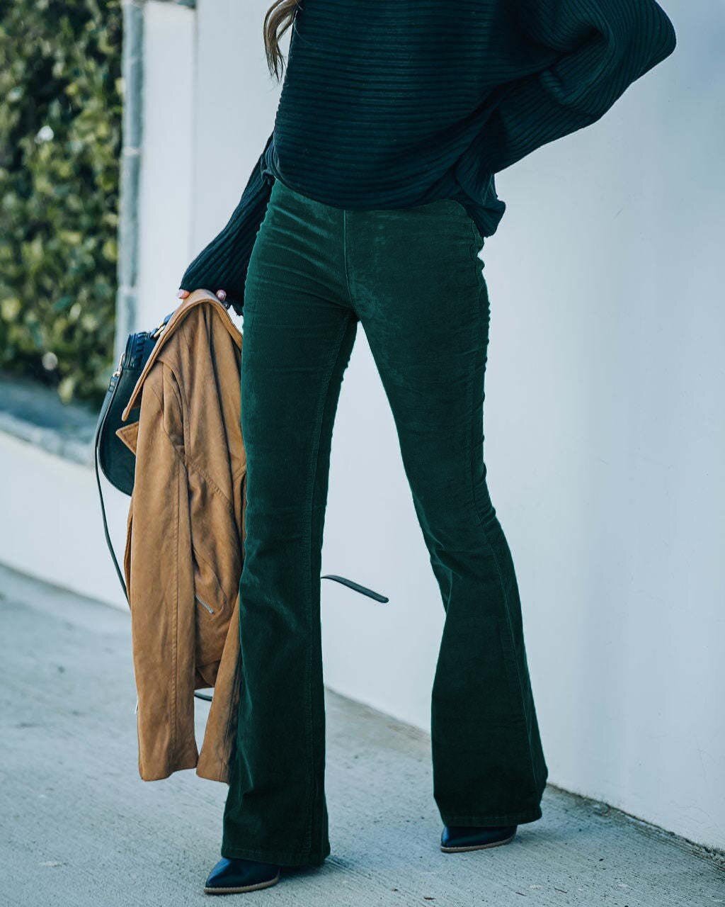 Women's Flared Pants - Comfortable Retro Style