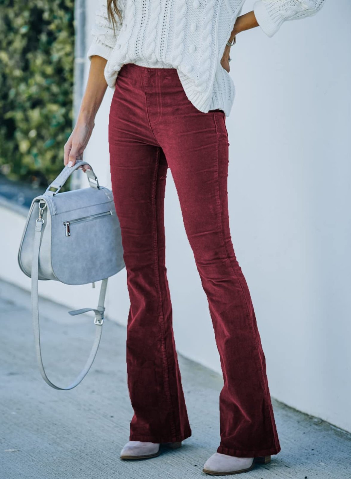 Women's Flared Pants - Comfortable Retro Style