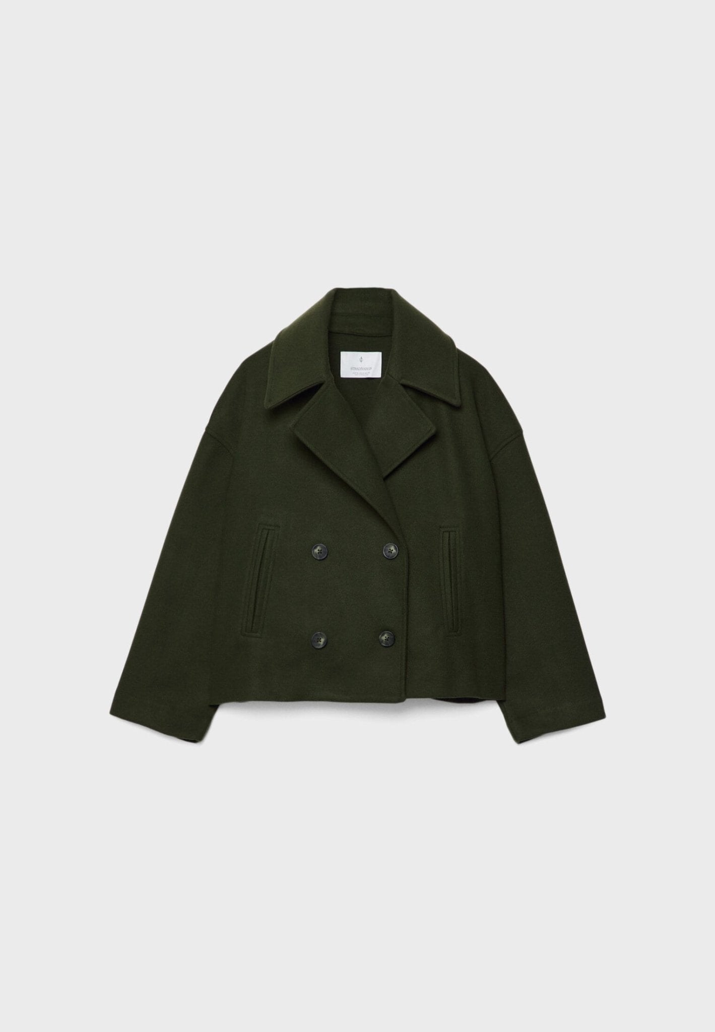 Sophie – Elegant Short Double-Breasted Jacket